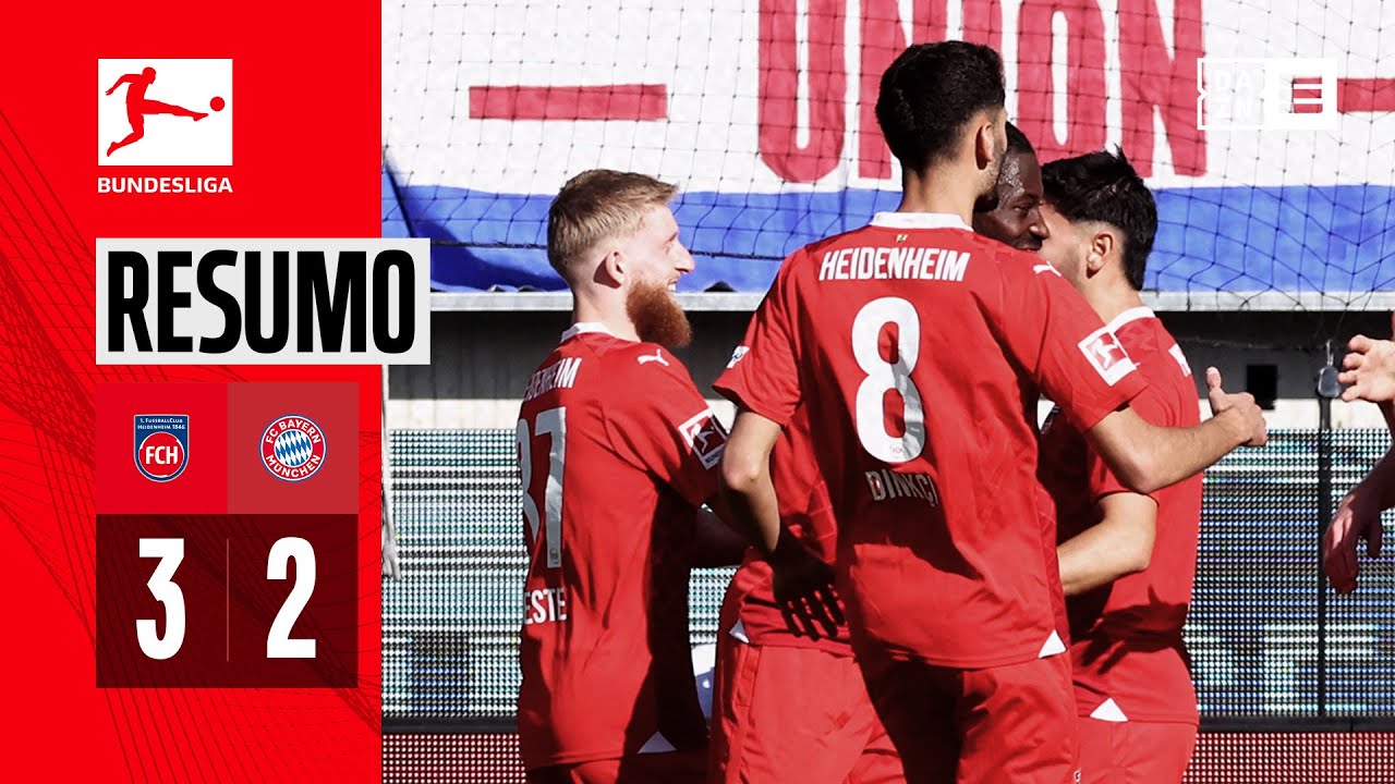 Resumo | Heidenheim 3-2 Bayern | Bundesliga 23/24