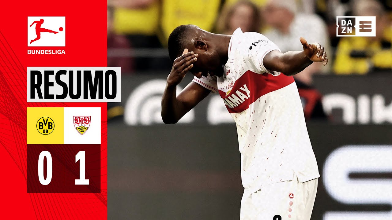 Resumo | Dortmund 0-1 Stuttgart | Bundesliga 23/24