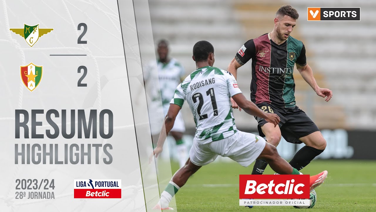 Resumo: Moreirense 2-2 Estrela Amadora (Liga 23/24 #28)