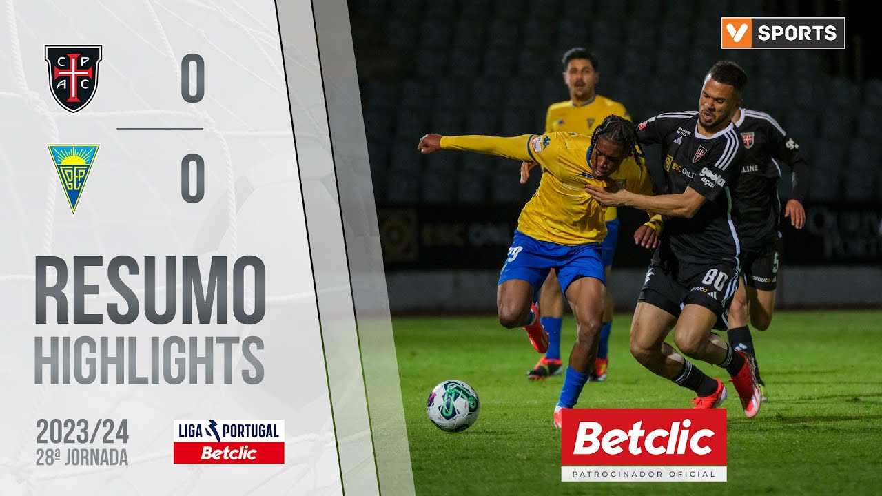 Resumo: Casa Pia 0-0 Estoril (Liga 23/24 #28)