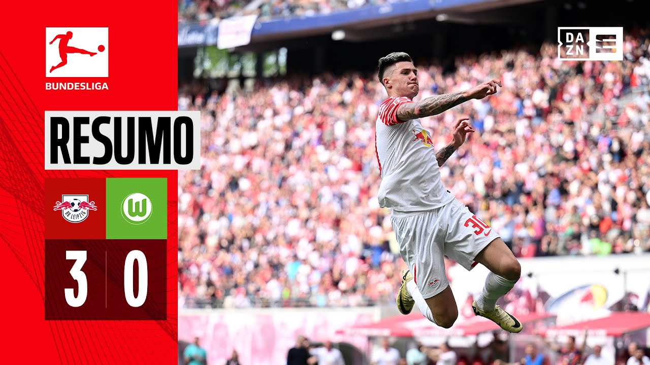 Resumo | Leipzig 3-0 Wolfsburg | Bundesliga 23/24