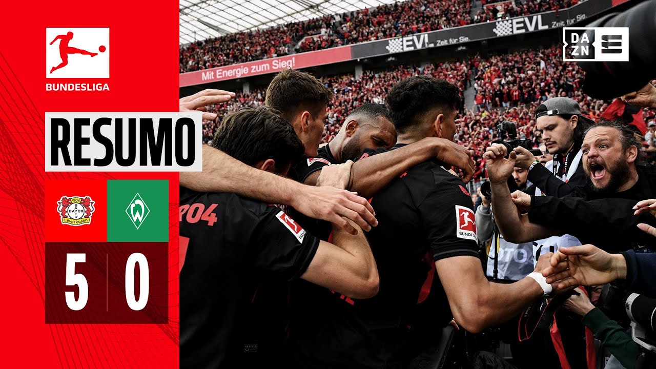 Resumo | Bayer Leverkusen 5-0 Werder Bremen | Bundesliga 23/24