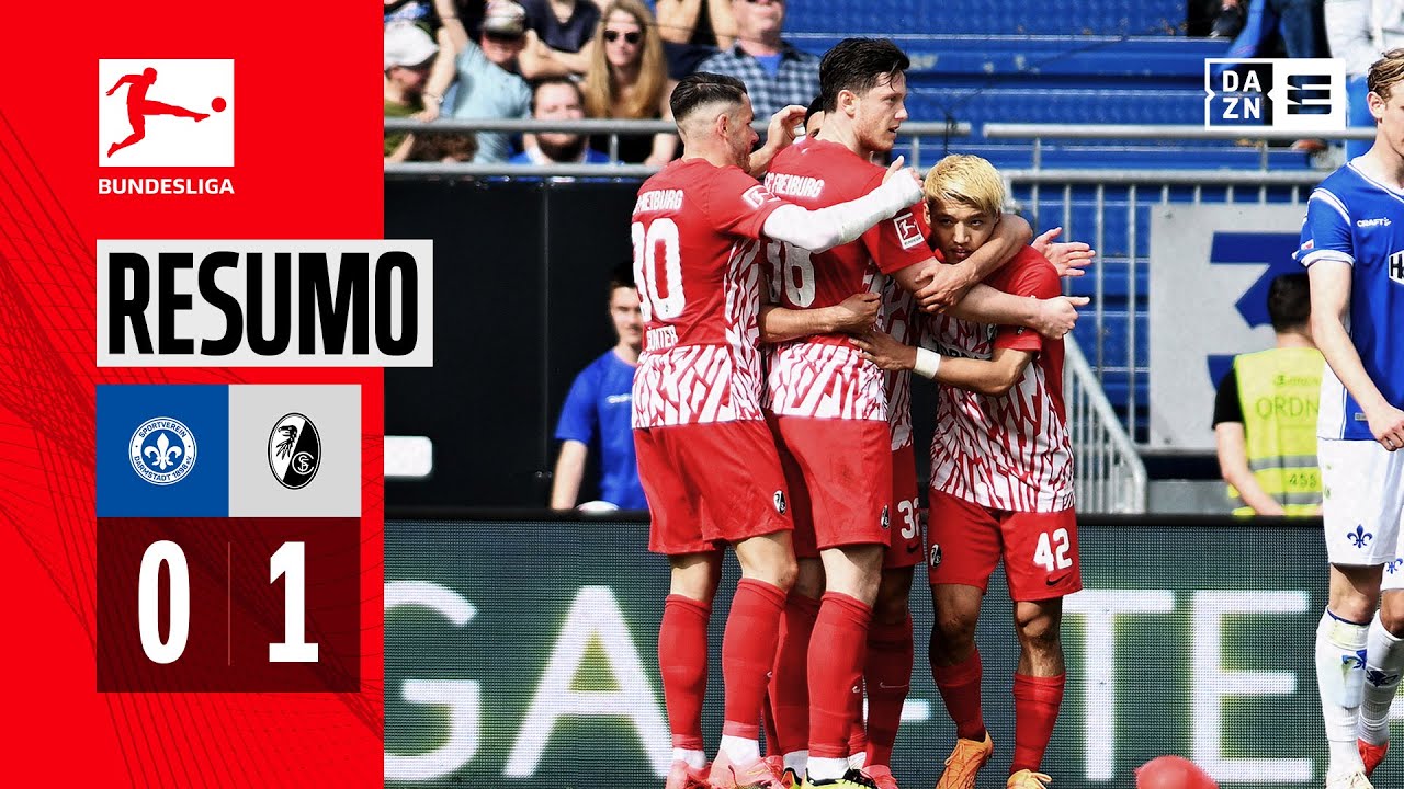 Resumo | Darmstadt 0-1 Freiburg | Bundesliga 23/24