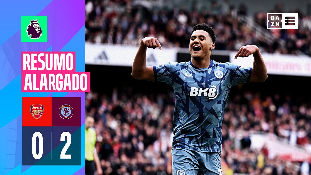 Resumo alargado | Arsenal 0-2 Aston Villa | Premier League 23/24