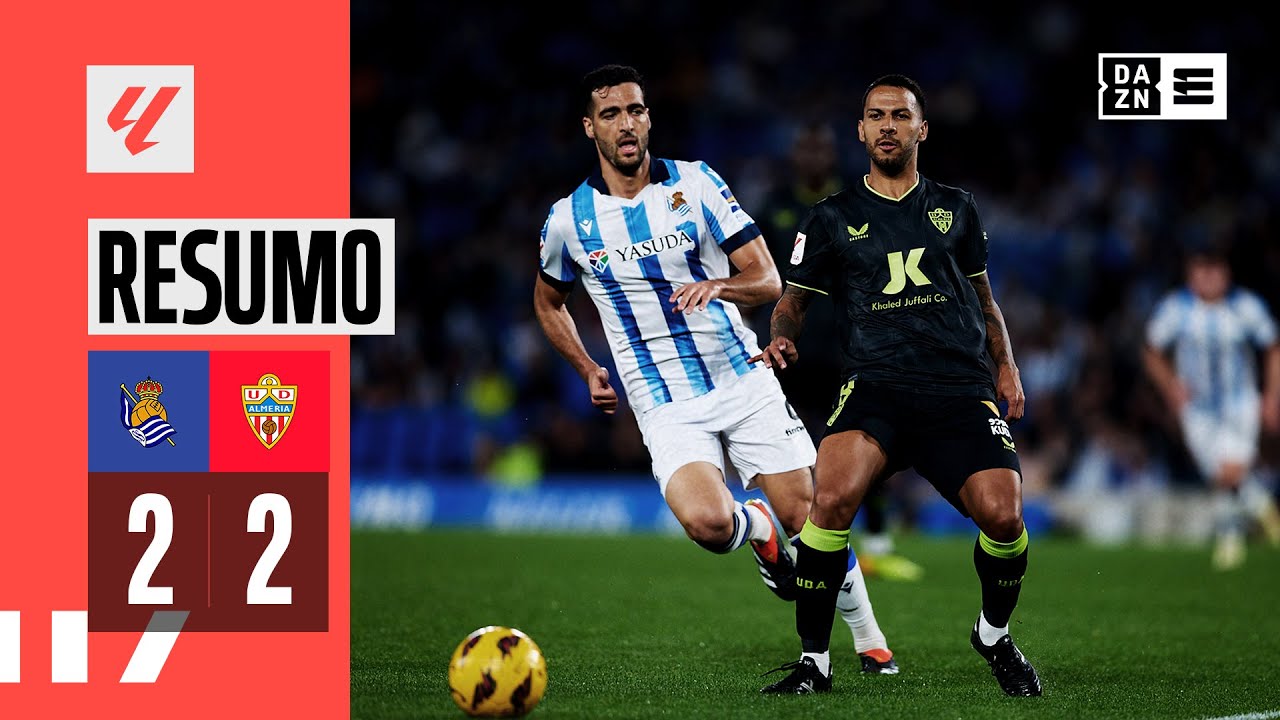 Resumo | Real Sociedad 2-2 Almeria | LaLiga 23/24