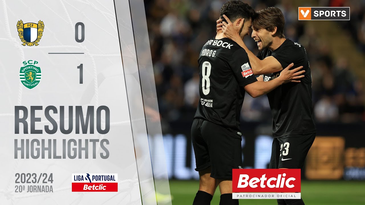 Resumo: Famalic&atilde;o 0-1 Sporting (Liga 23/24 #20)