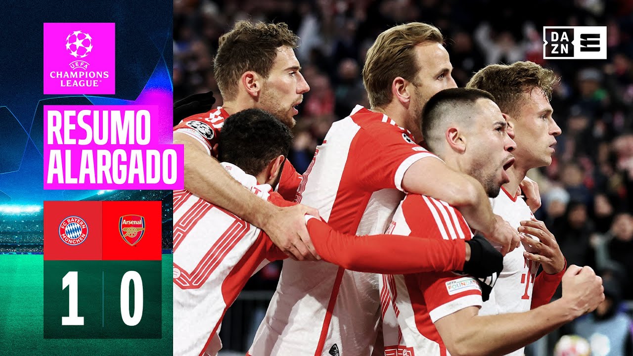 Resumo alargado | Bayern 1-0 Arsenal | Champions League 23/24
