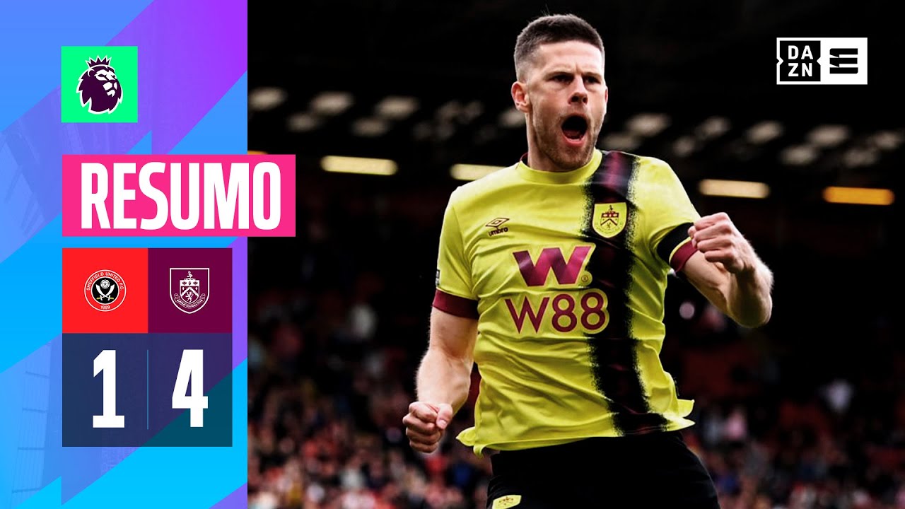 Resumo | Sheffield 1-4 Burnley | Premier League 23/24