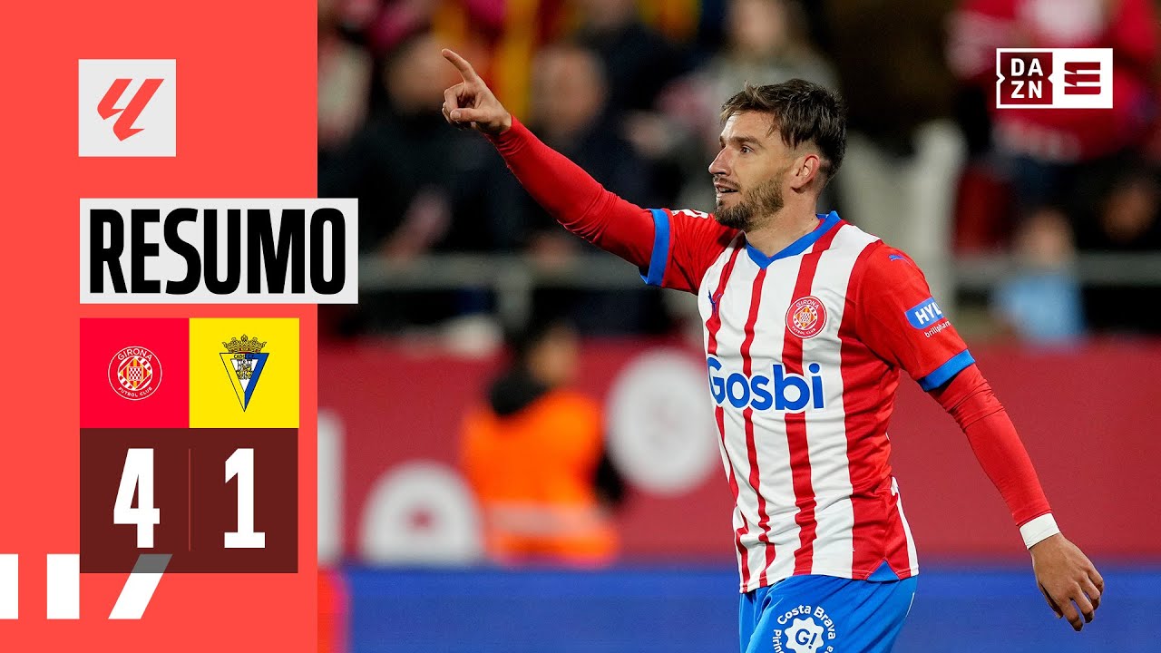 Resumo | Girona FC 4-1 C&aacute;diz | LaLiga 23/24