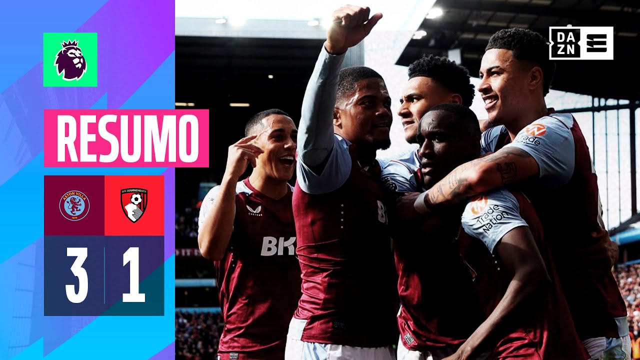 Resumo | Aston Villa 3-1 Bournemouth | Premier League 23/24