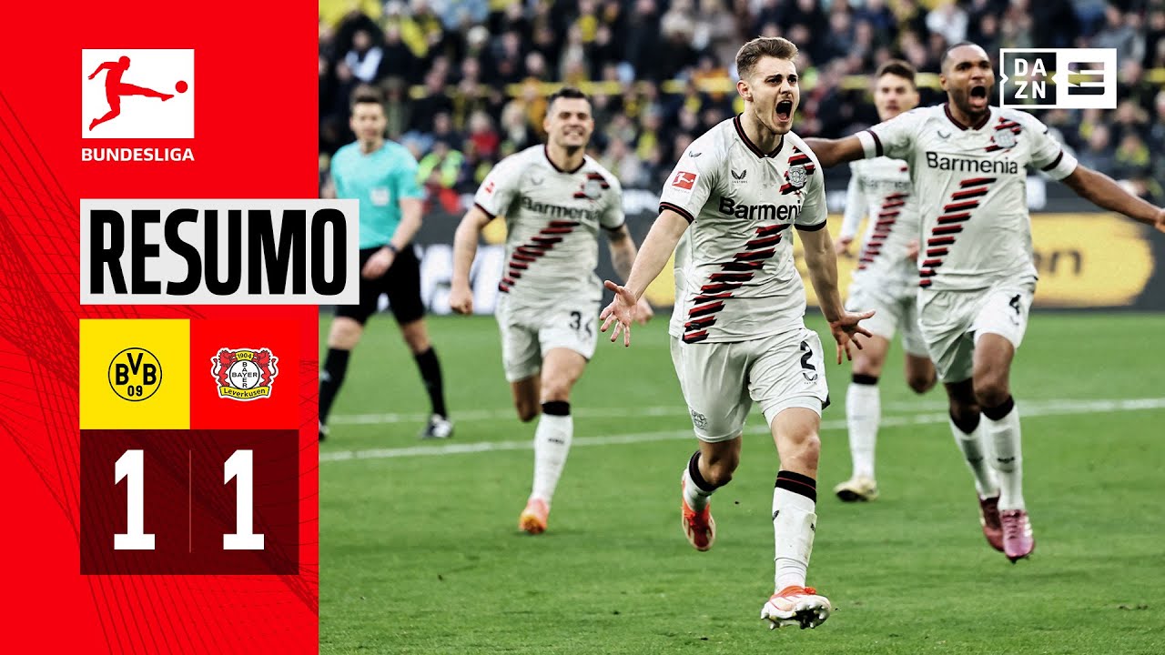 Resumo | Dortmund 1-1 Bayer Leverkusen | Bundesliga 23/24