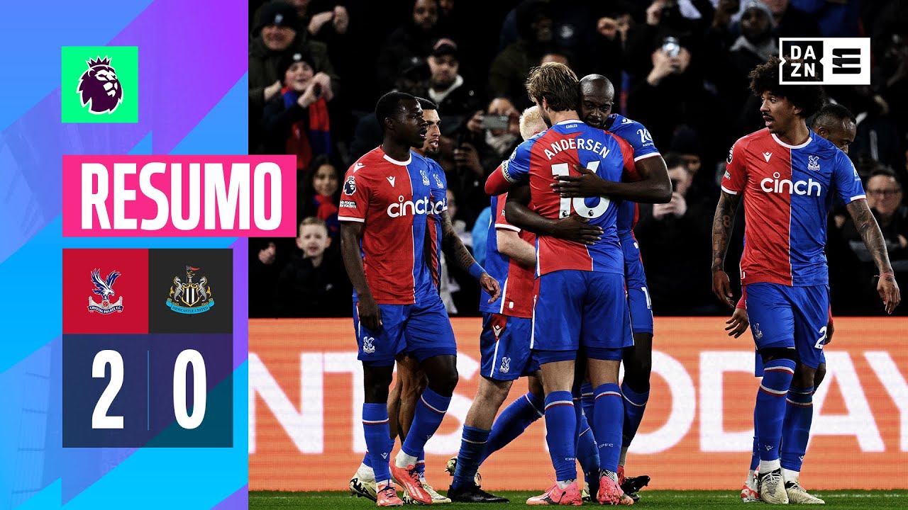 Resumo | Crystal Palace 2-0 Newcastle | Premier League 23/24