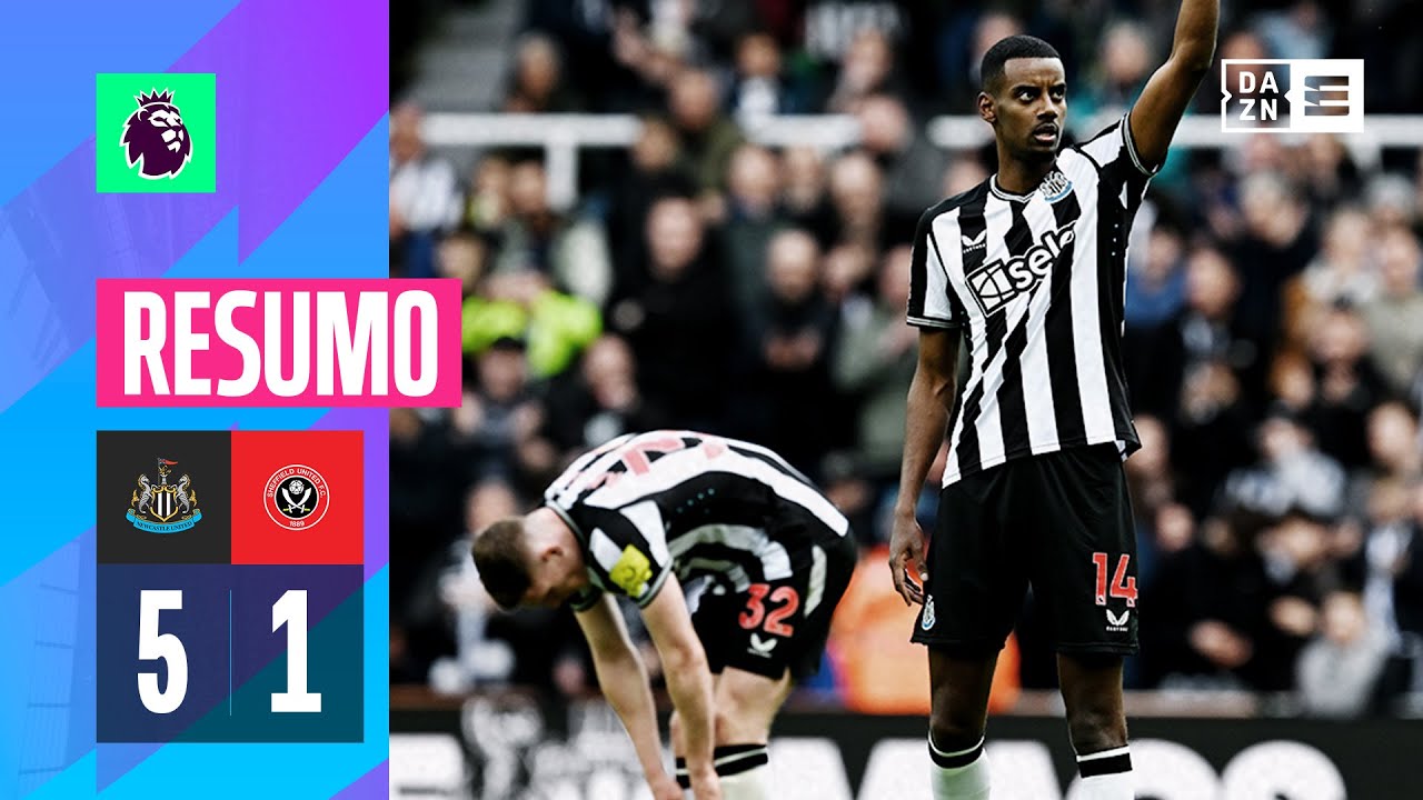 Resumo | Newcastle 5-1 Sheffield | Premier League 23/24