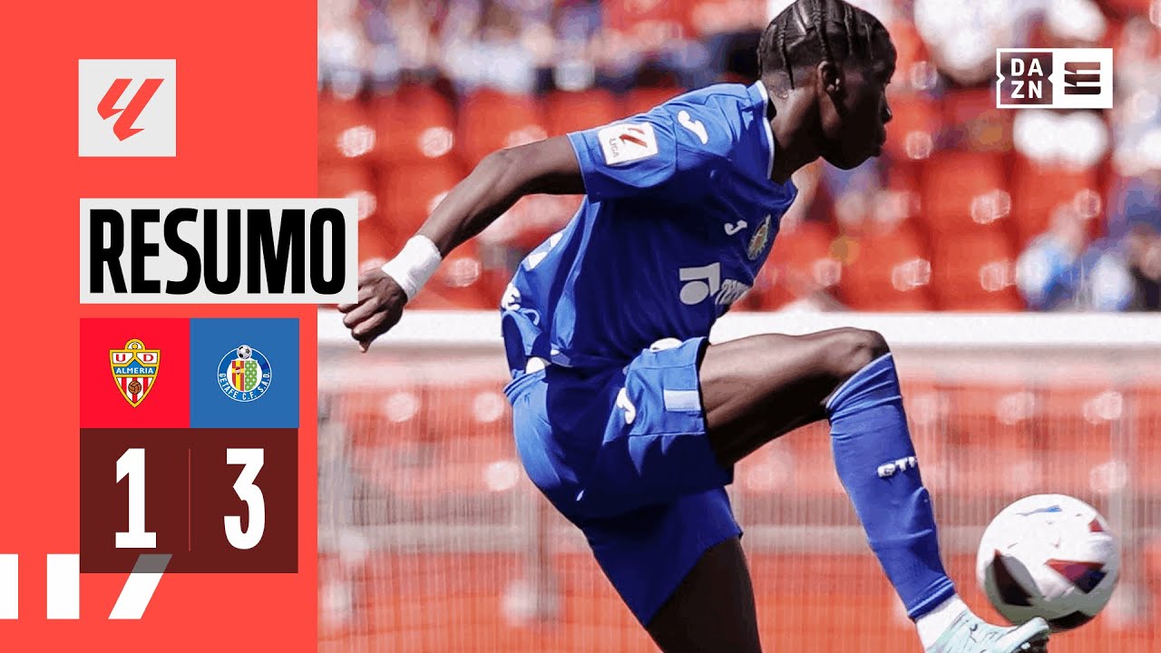 Resumo | Almeria 1-3 Getafe | LaLiga 23/24