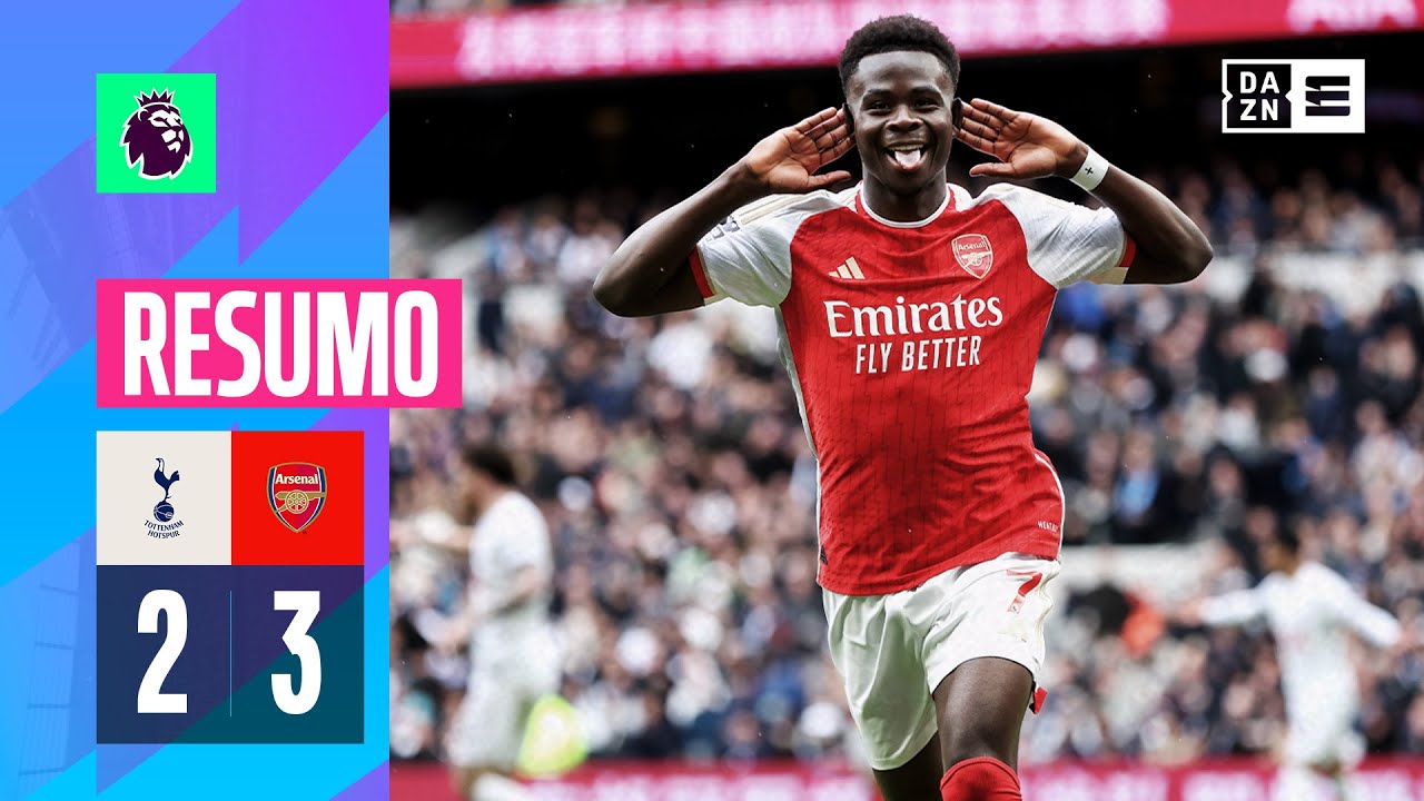 Resumo | Tottenham 2-3 Arsenal | Premier League 23/24