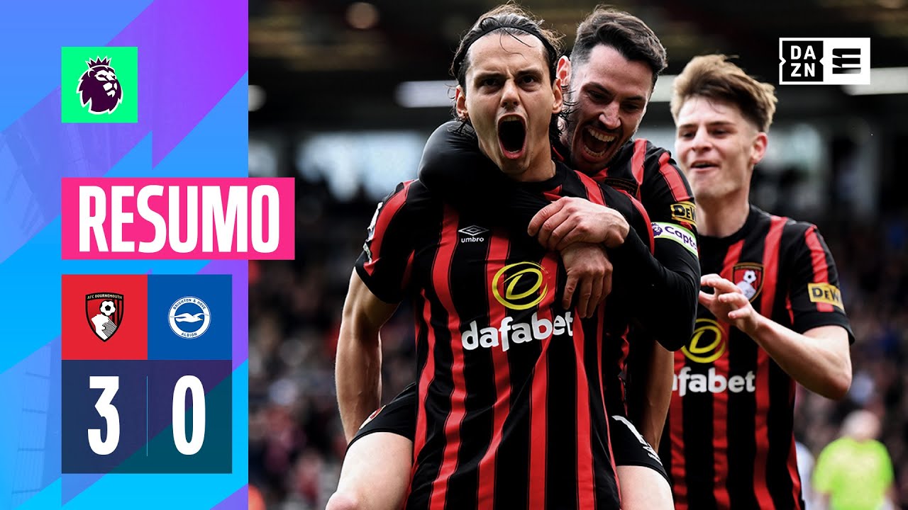 Resumo | Bournemouth 3-0 Brighton | Premier League 23/24