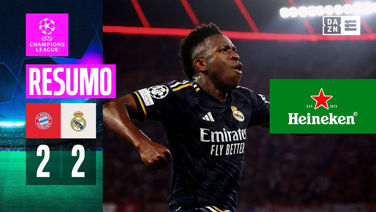 Resumo | Bayern 2-2 Real Madrid | Champions League 23/24
