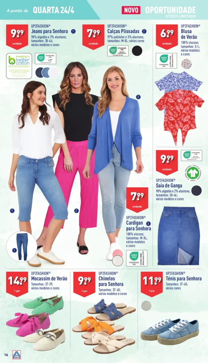 Antevis&atilde;o Folheto ALDI (24 a 30 abril)