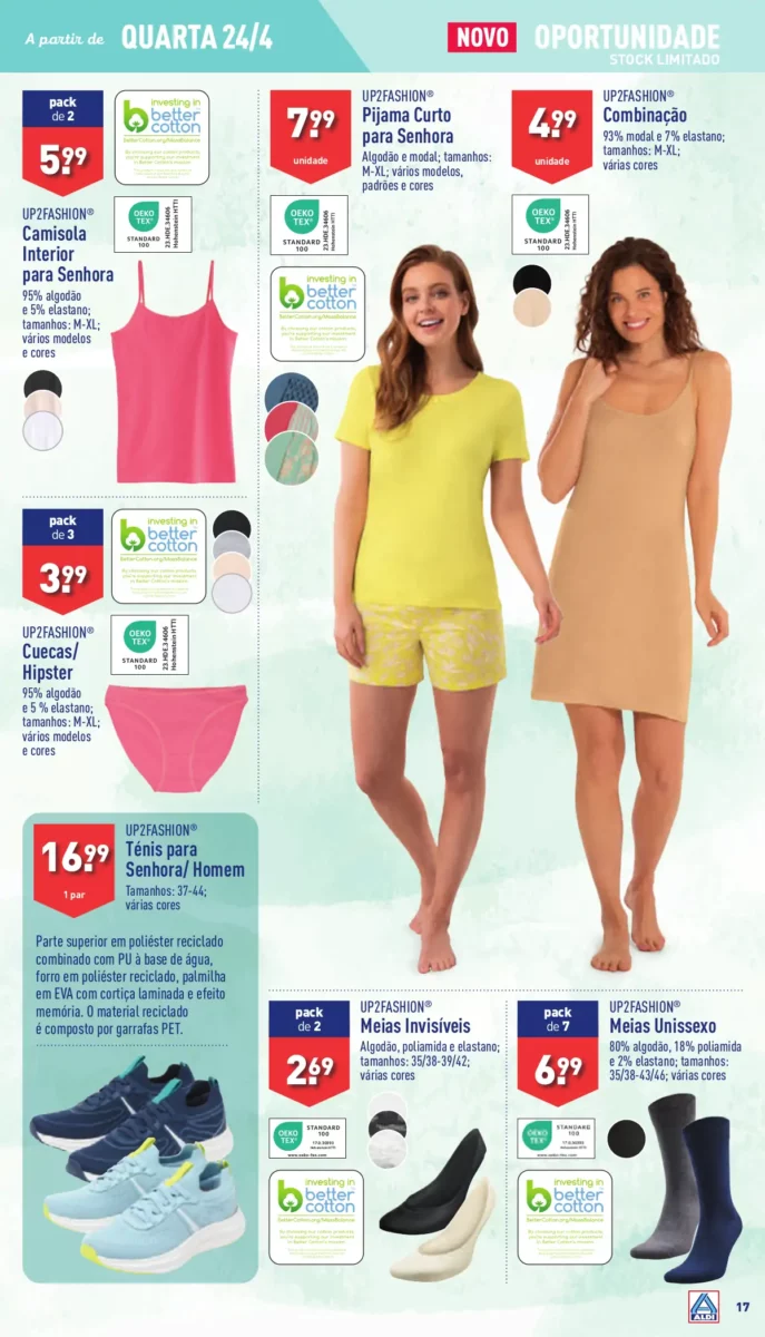 Antevis&atilde;o Folheto ALDI (24 a 30 abril)