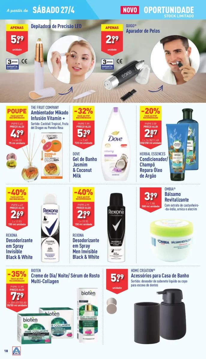 Antevis&atilde;o Folheto ALDI (24 a 30 abril)