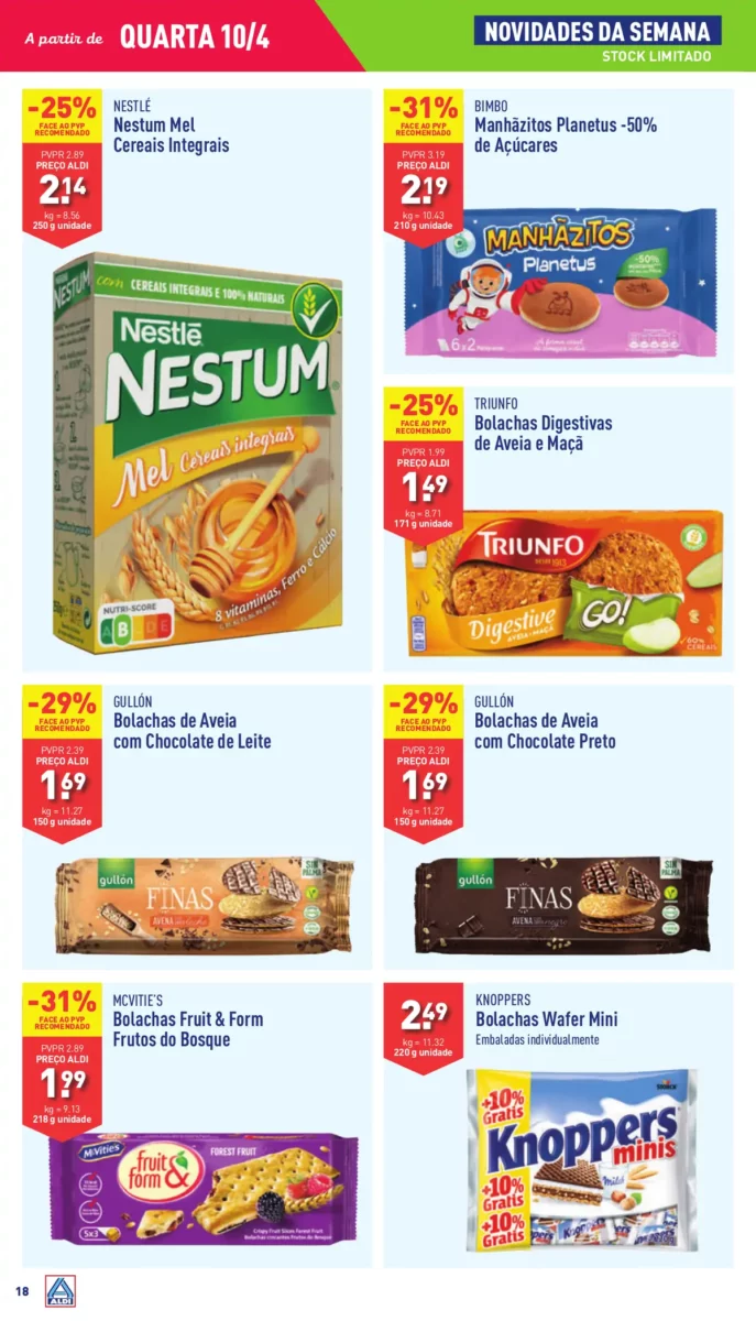 Antevis&atilde;o Folheto ALDI (10 a 16 abril)