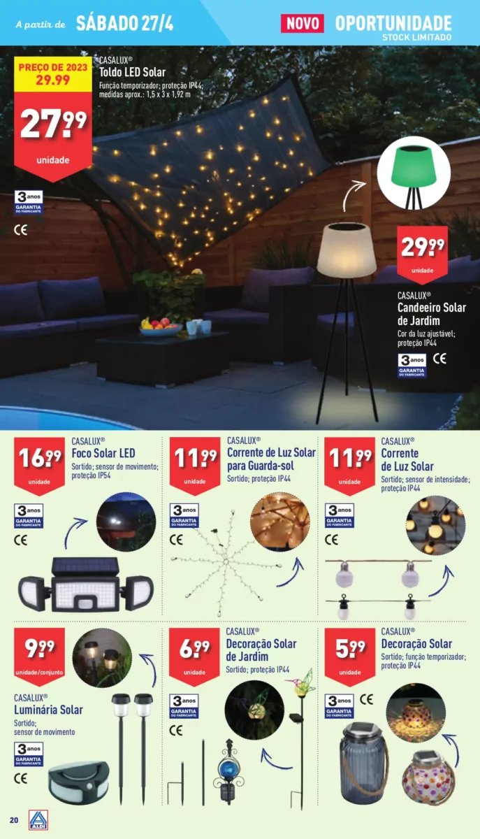 Antevis&atilde;o Folheto ALDI (24 a 30 abril)