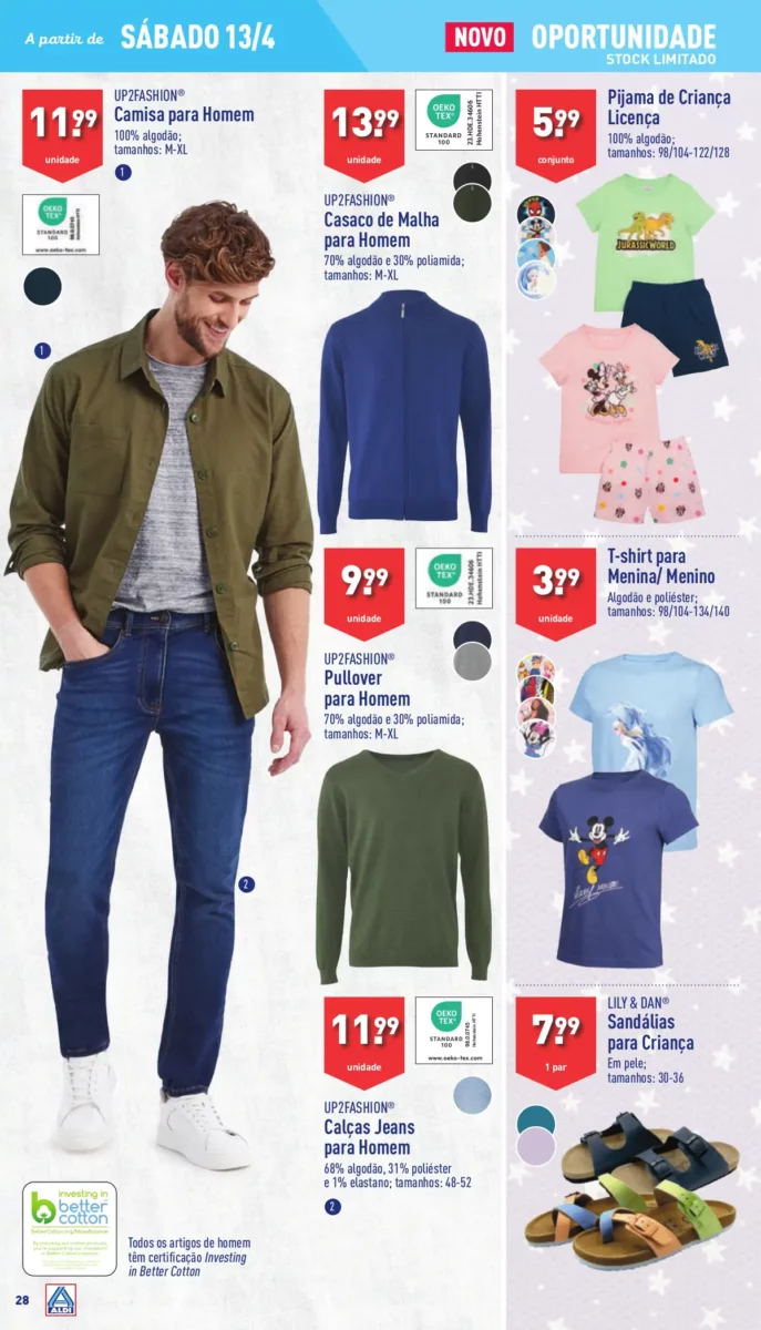 Antevis&atilde;o Folheto ALDI (10 a 16 abril)