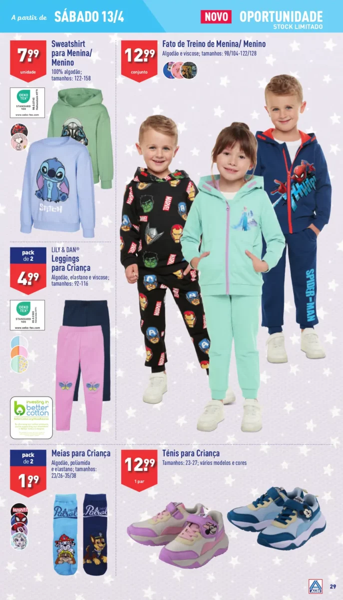 Antevis&atilde;o Folheto ALDI (10 a 16 abril)