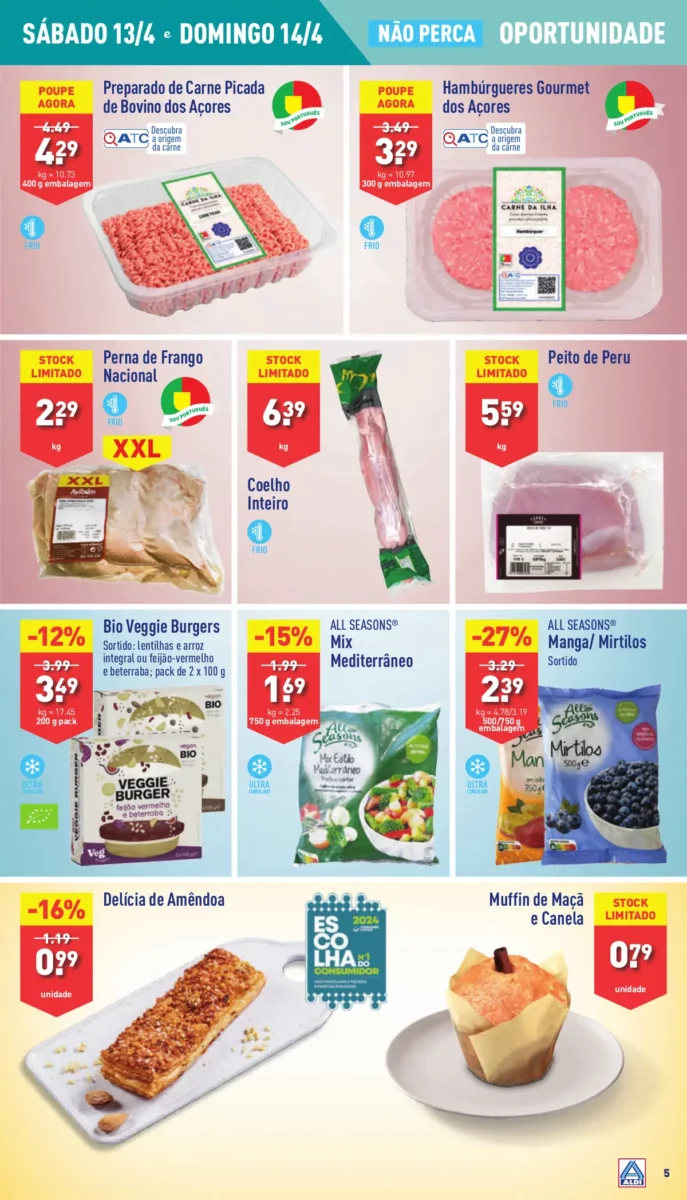 Antevis&atilde;o Folheto ALDI (10 a 16 abril)