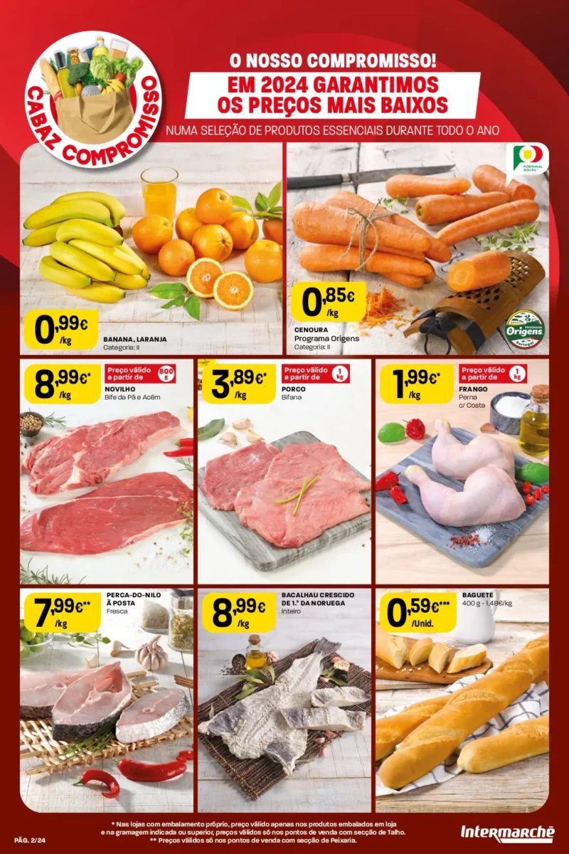 Antevis&atilde;o Folheto Intermarch&eacute; (18 a 24 abril)