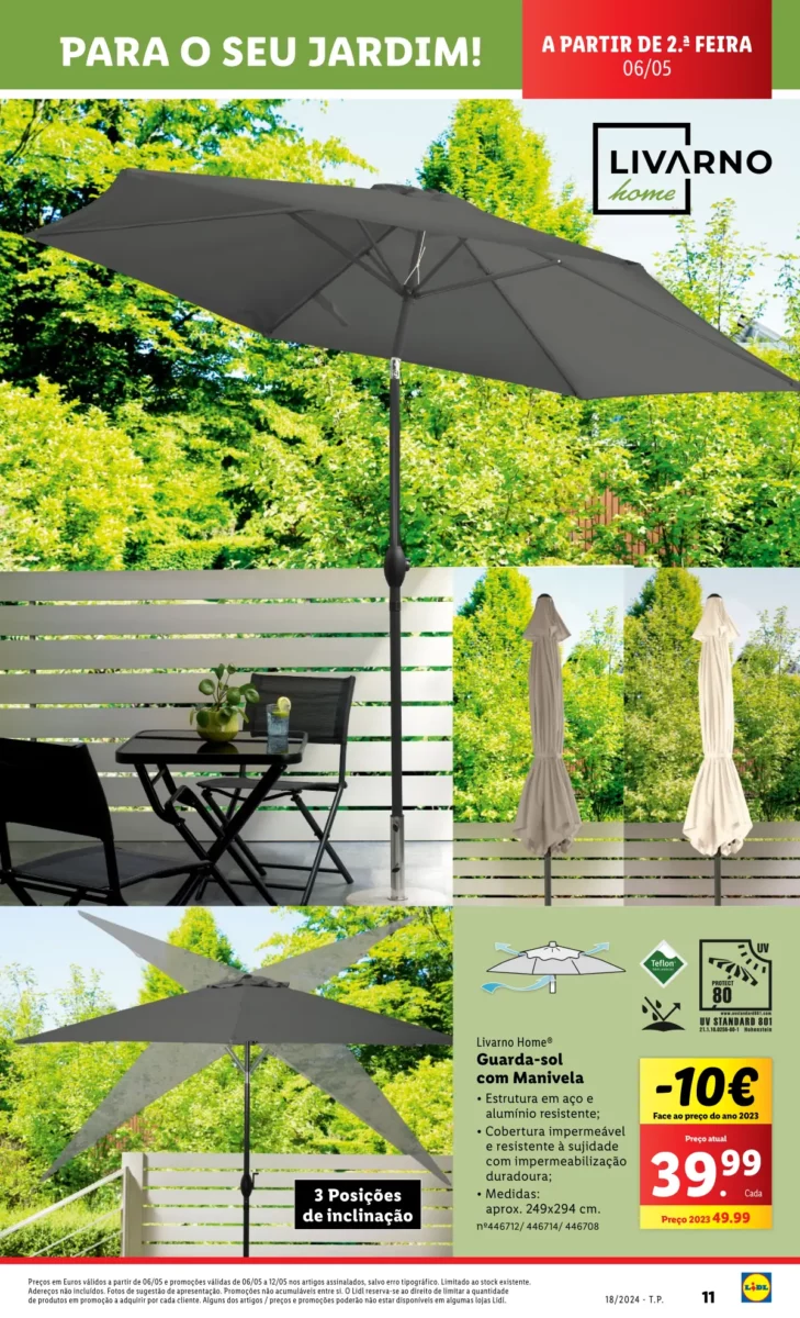 Antevis&atilde;o Folheto LiDL Novidades (a partir de 2 maio)