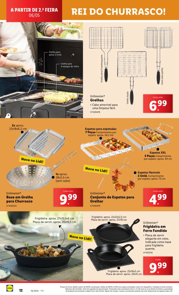 Antevis&atilde;o Folheto LiDL Novidades (a partir de 2 maio)