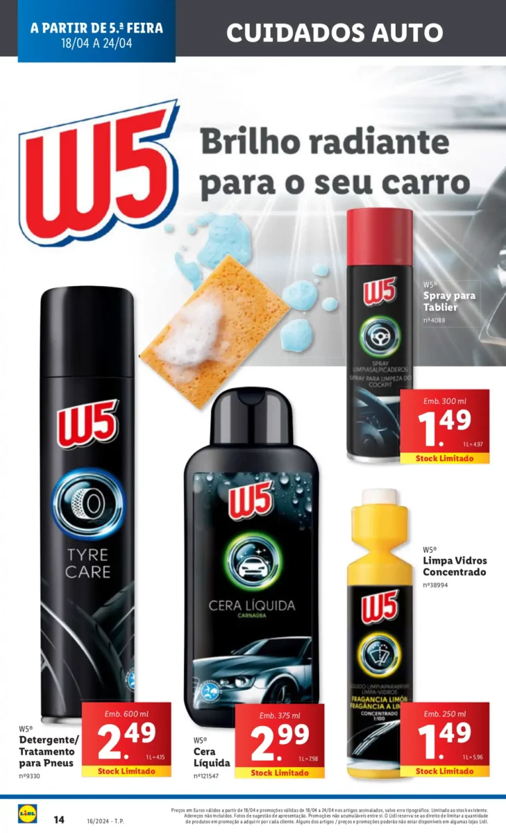 Antevis&atilde;o Folheto LiDL Novidades (18 a 24 abril)