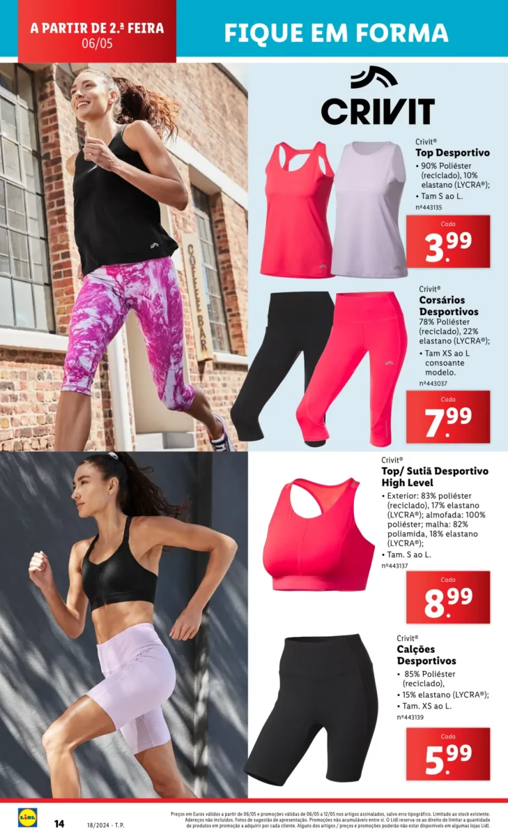 Antevis&atilde;o Folheto LiDL Novidades (a partir de 2 maio)