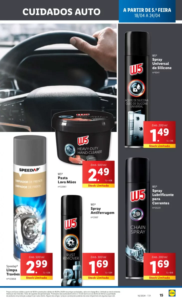 Antevis&atilde;o Folheto LiDL Novidades (18 a 24 abril)