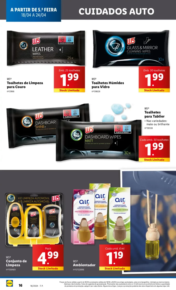 Antevis&atilde;o Folheto LiDL Novidades (18 a 24 abril)