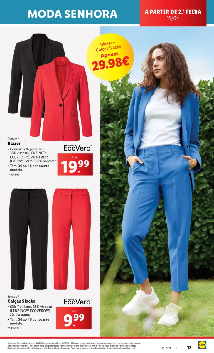 Antevis&atilde;o Folheto LiDL Novidades (a partir de 11 abril)