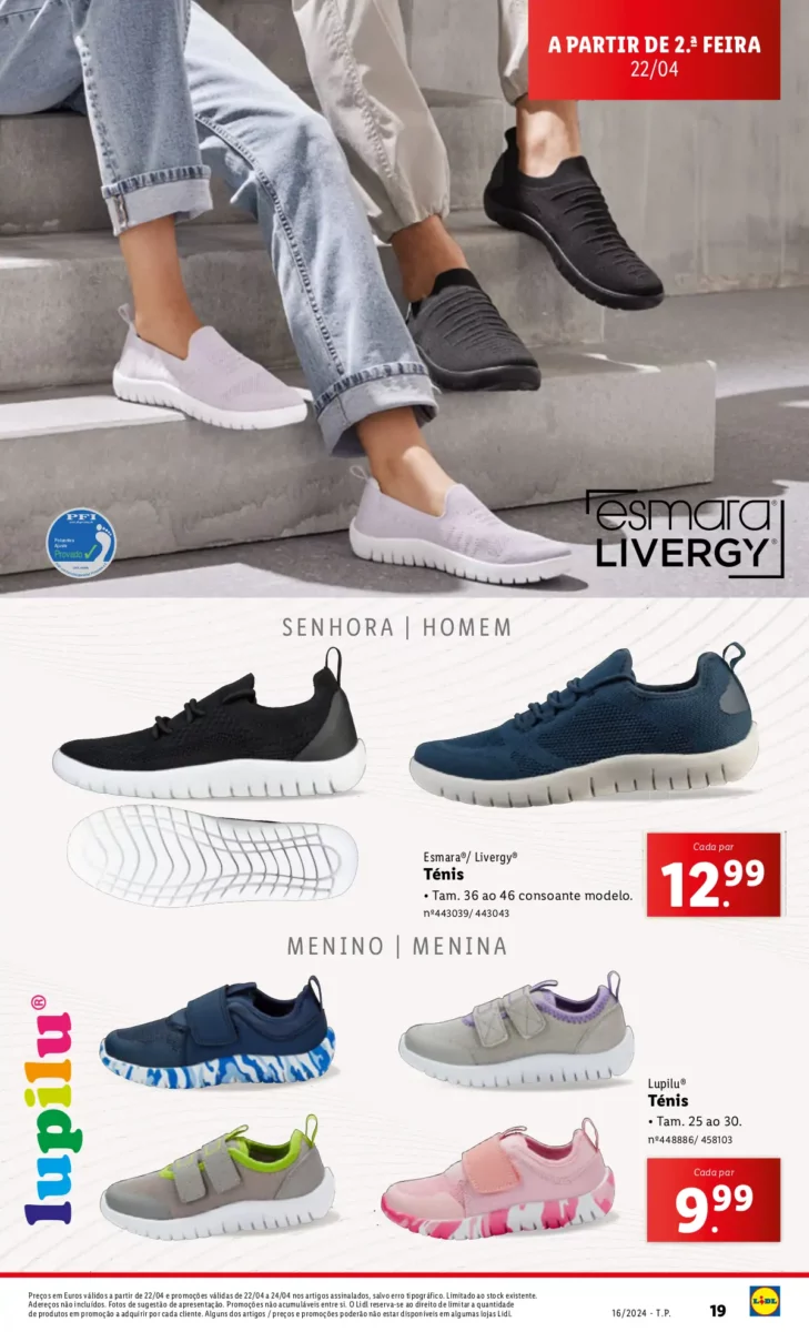 Antevis&atilde;o Folheto LiDL Novidades (18 a 24 abril)