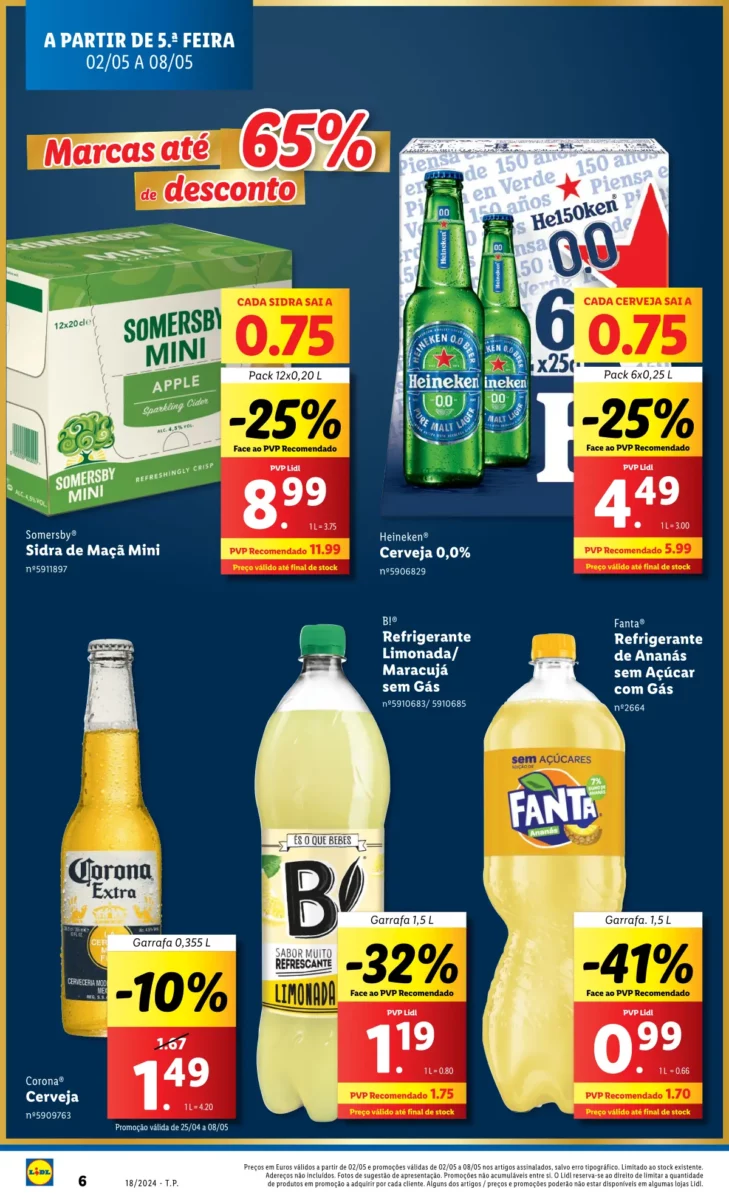 Antevis&atilde;o Folheto LiDL Novidades (a partir de 2 maio)