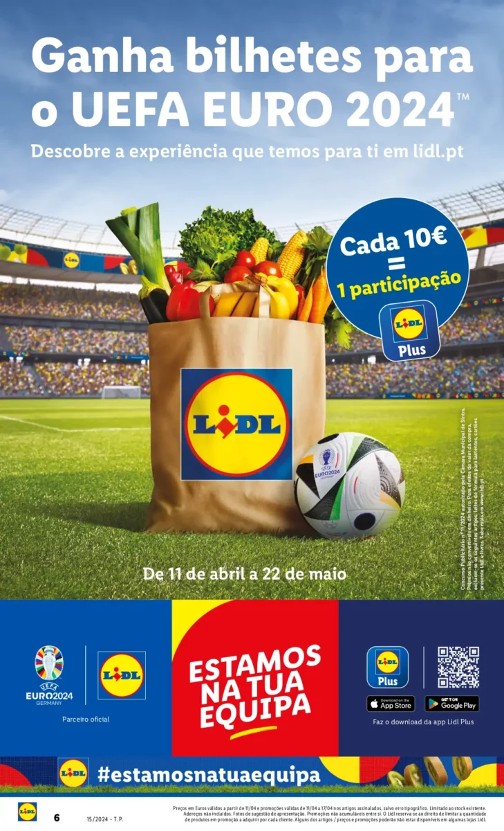 Antevis&atilde;o Folheto LiDL Novidades (a partir de 11 abril)