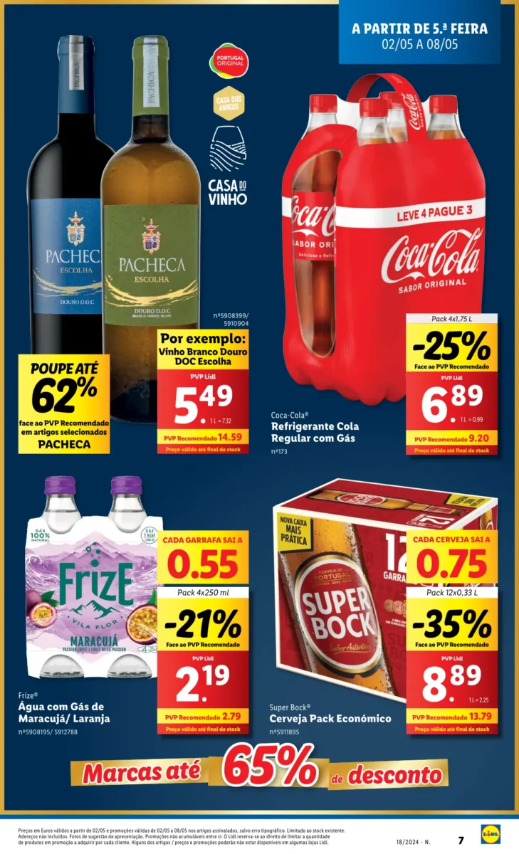 Antevis&atilde;o Folheto LiDL Novidades (a partir de 2 maio)