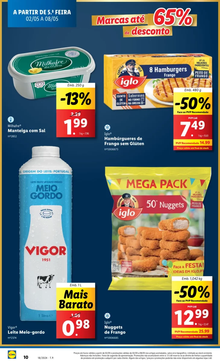 Antevis&atilde;o Folheto LiDL Novidades (a partir de 2 maio)