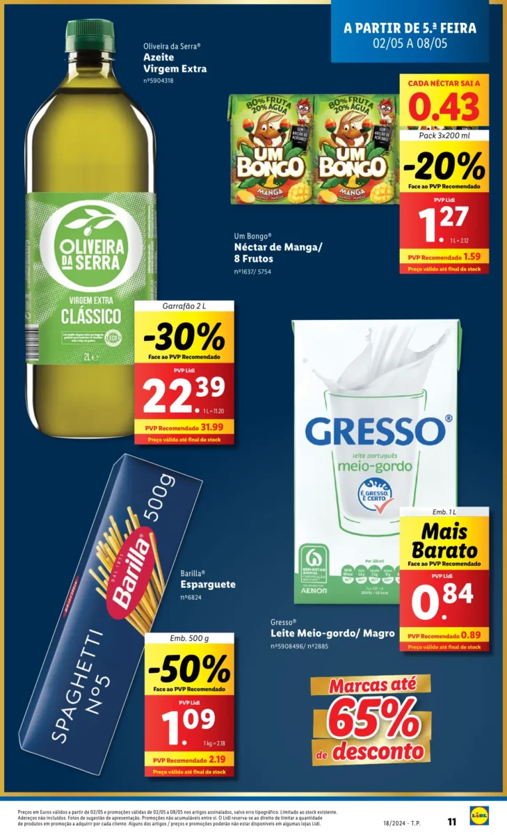 Antevis&atilde;o Folheto LiDL Novidades (a partir de 2 maio)
