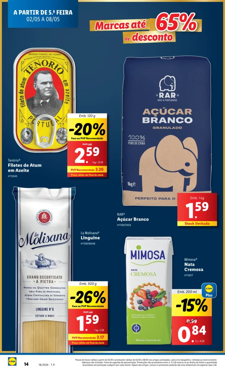 Antevis&atilde;o Folheto LiDL Novidades (a partir de 2 maio)
