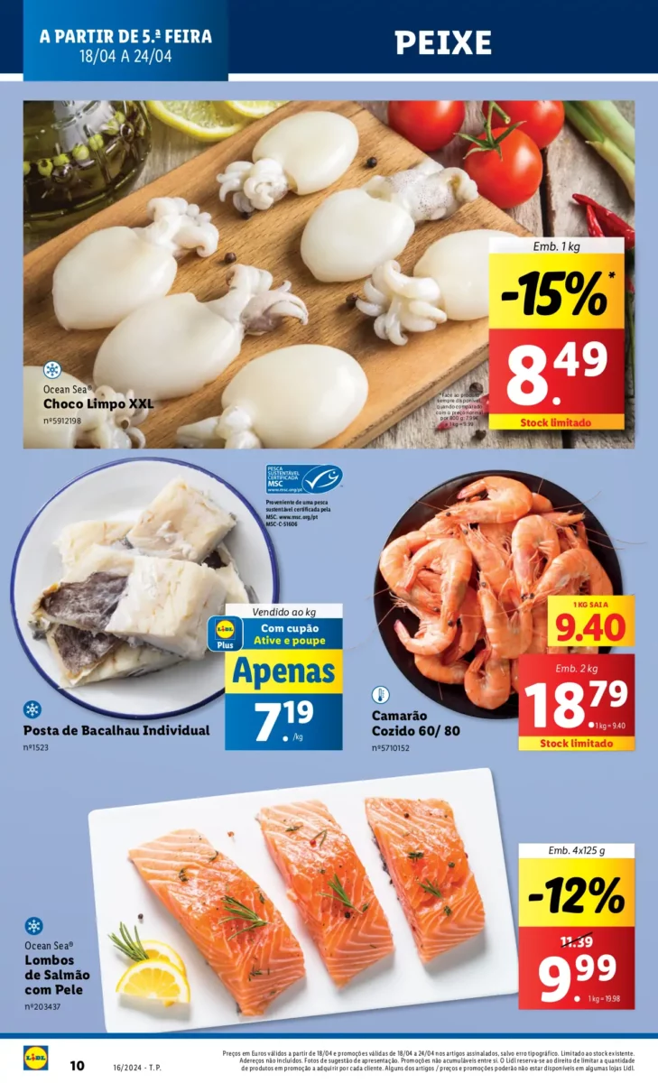 Antevis&atilde;o Folheto LiDL Novidades (18 a 24 abril)