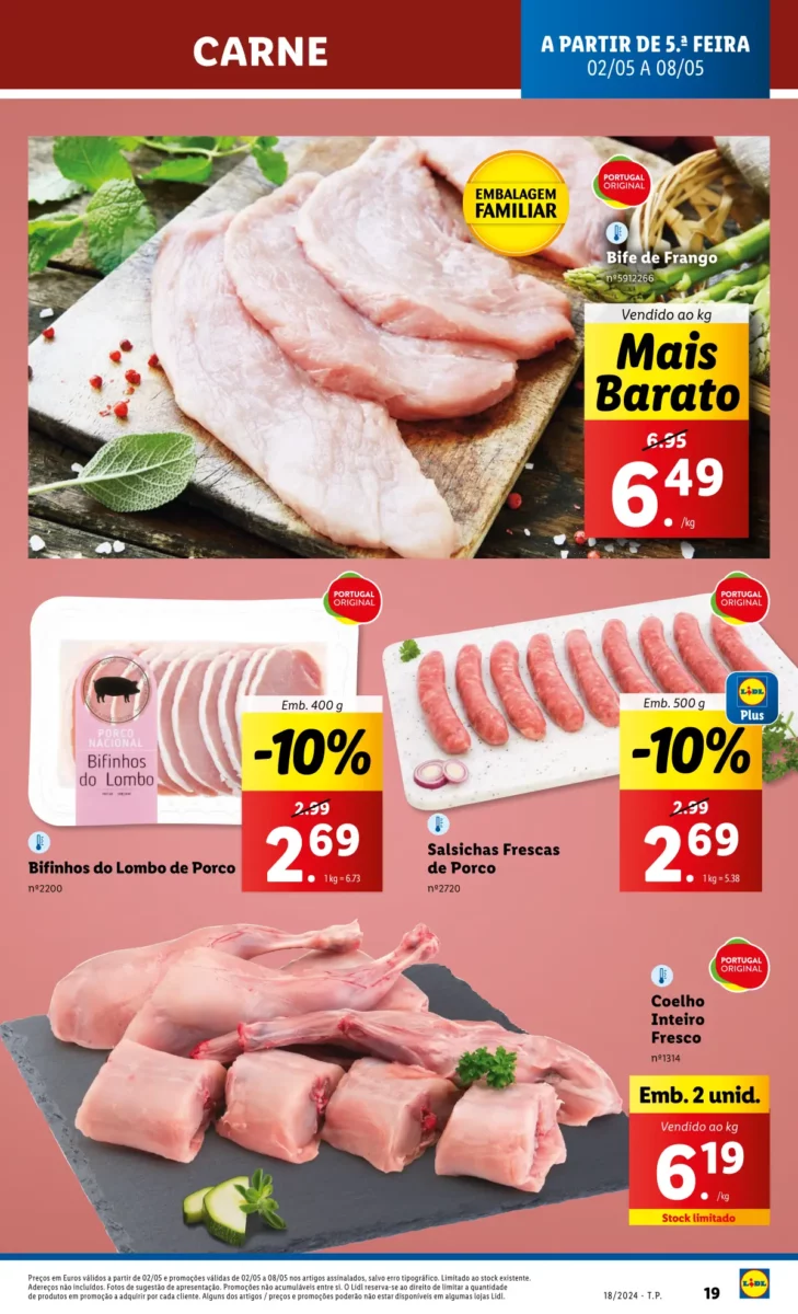 Antevis&atilde;o Folheto LiDL Novidades (a partir de 2 maio)