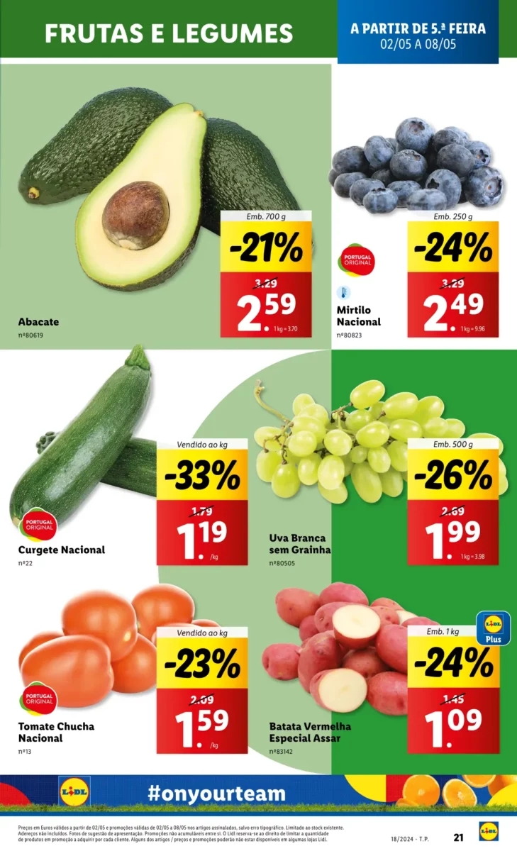 Antevis&atilde;o Folheto LiDL Novidades (a partir de 2 maio)