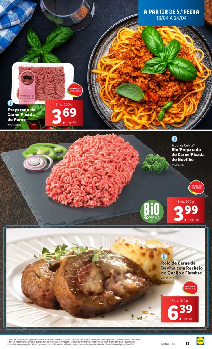 Antevis&atilde;o Folheto LiDL Novidades (18 a 24 abril)