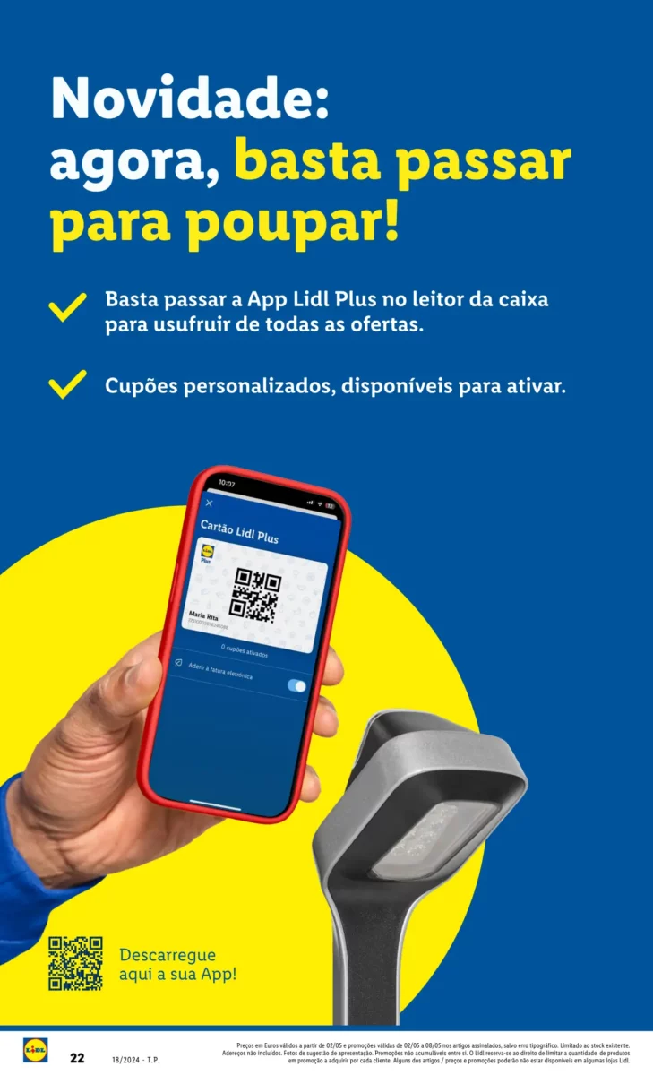 Antevis&atilde;o Folheto LiDL Novidades (a partir de 2 maio)