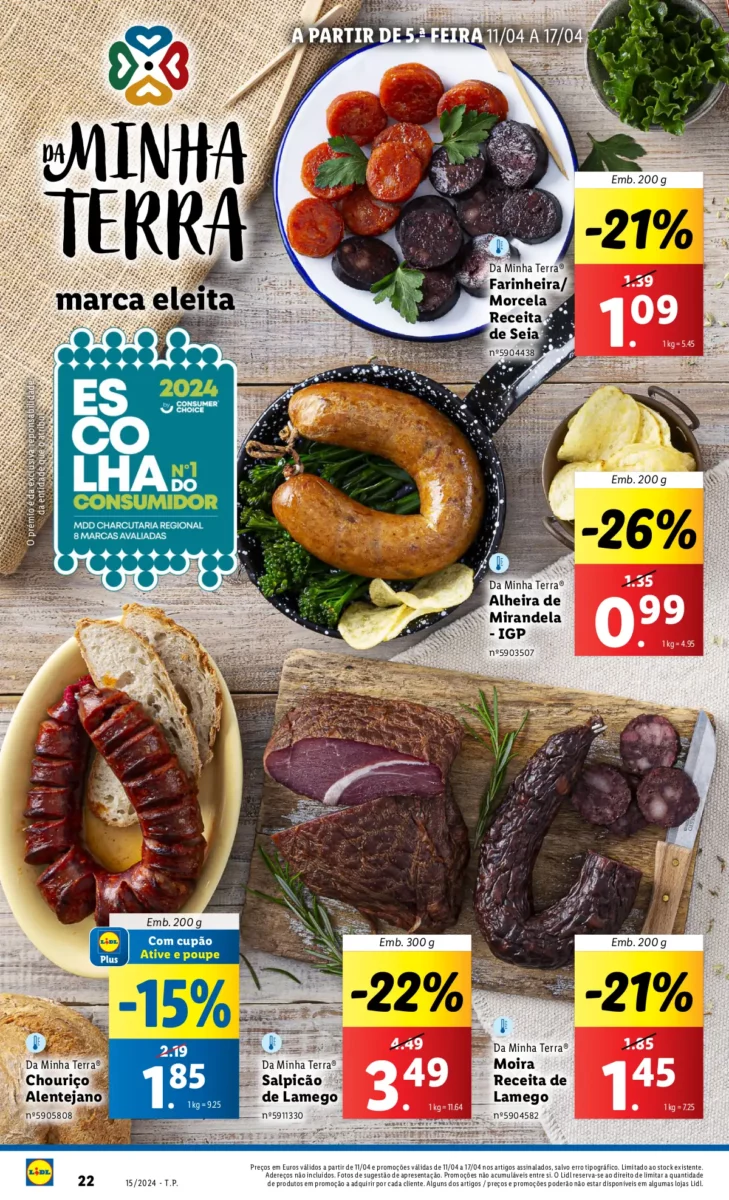 Antevis&atilde;o Folheto LiDL Novidades (a partir de 11 abril)